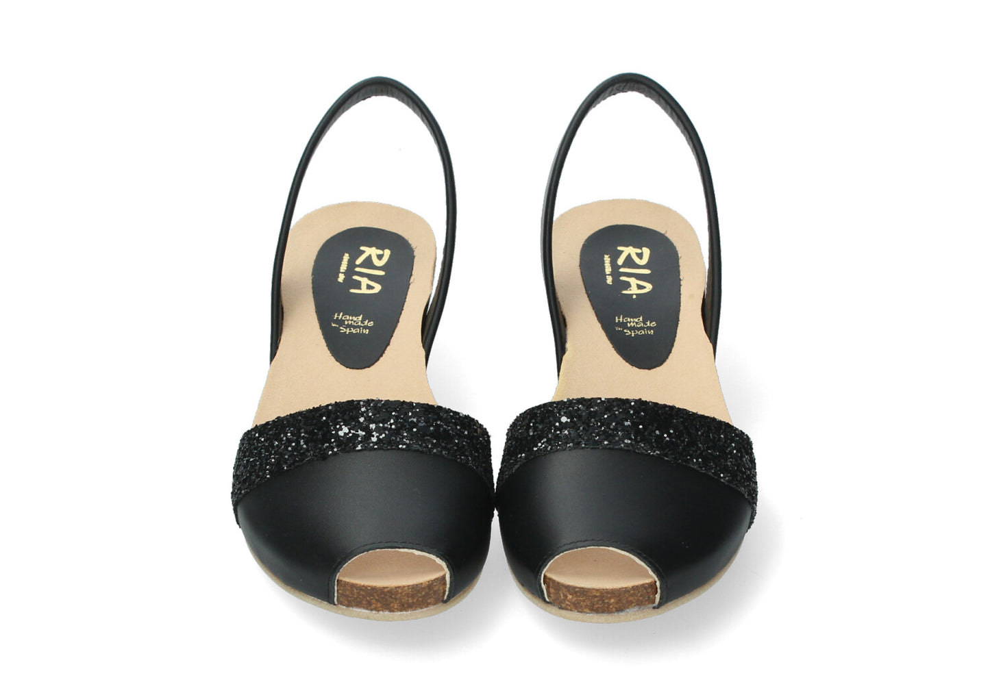 CLASSIC WEDGE ABARCAS NAPPA NEGRO