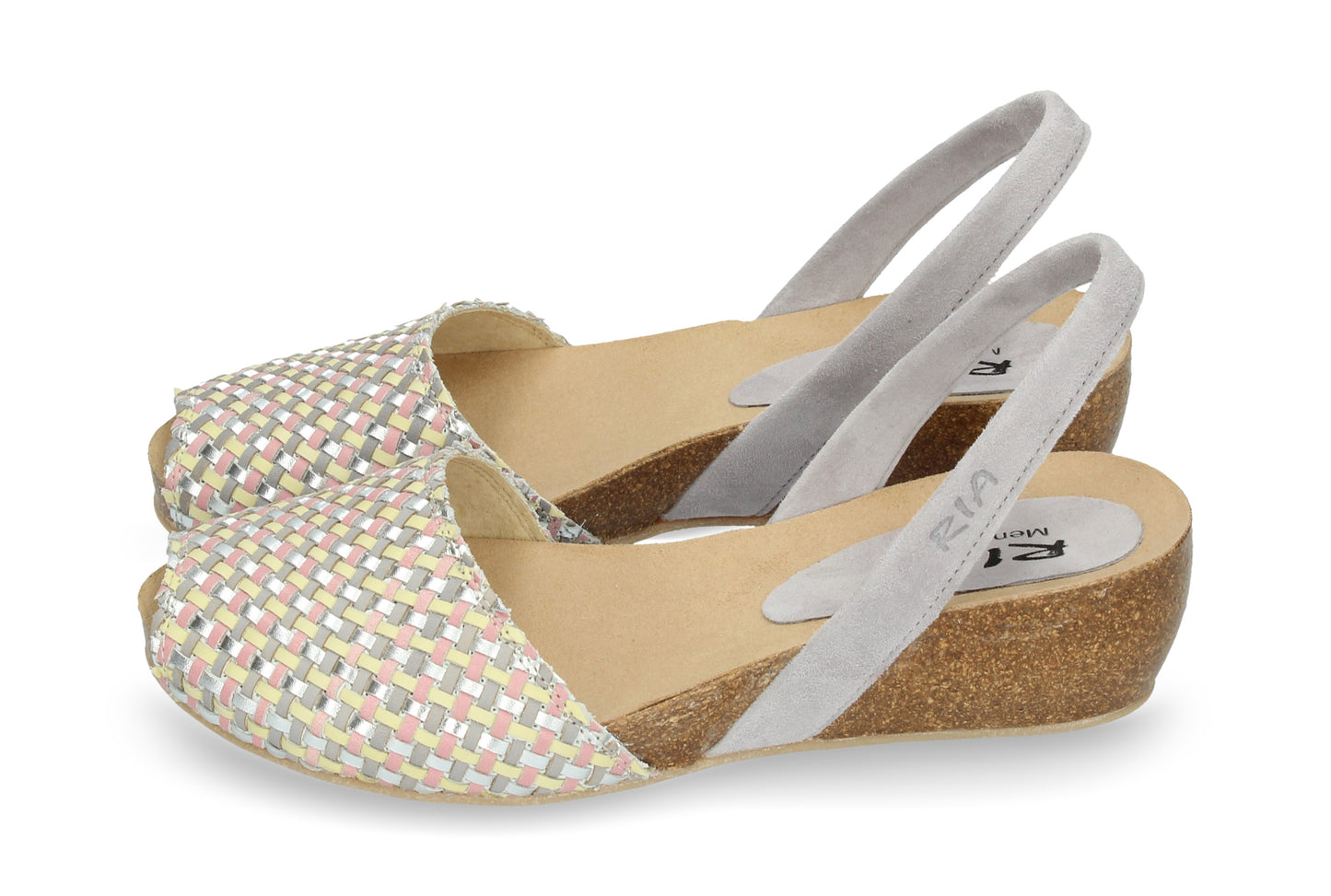 WOMENS WEDGE ABARCAS PASADO ROSA