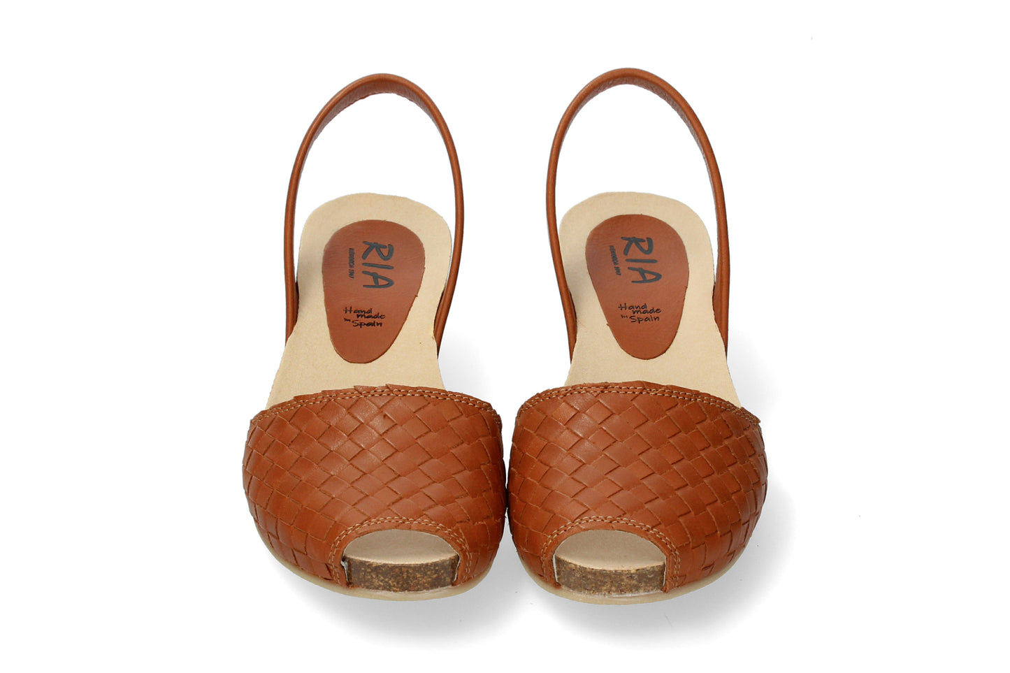 WEDGE ABARCAS WOVEN TAN