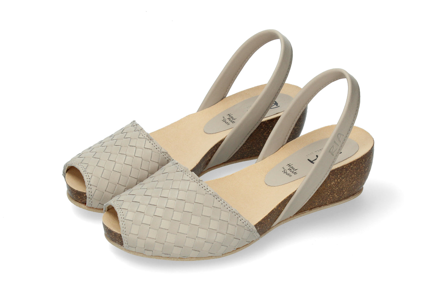 WEDGE ABARCAS WOVEN TOPO