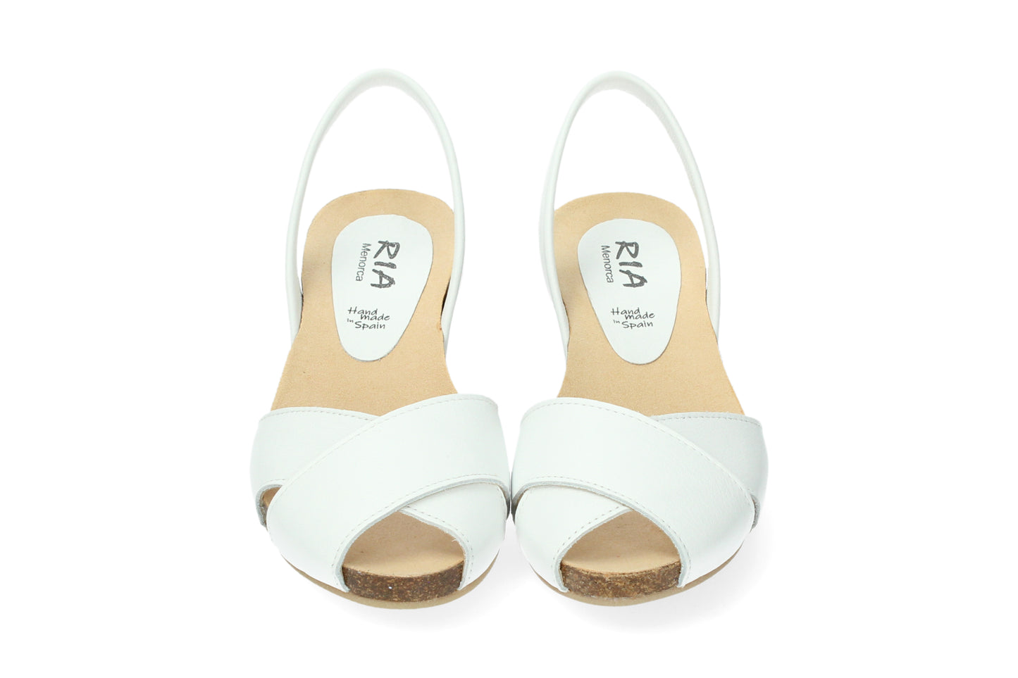 CRUZ WEDGE ABARCAS MENORCA VELVET BLANCO
