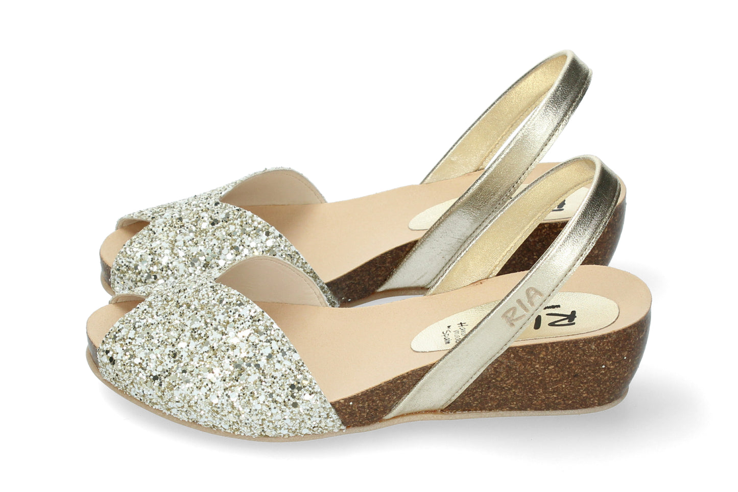 WEDGE ABARCAS SINGAPUR GLITTER 42 DAY