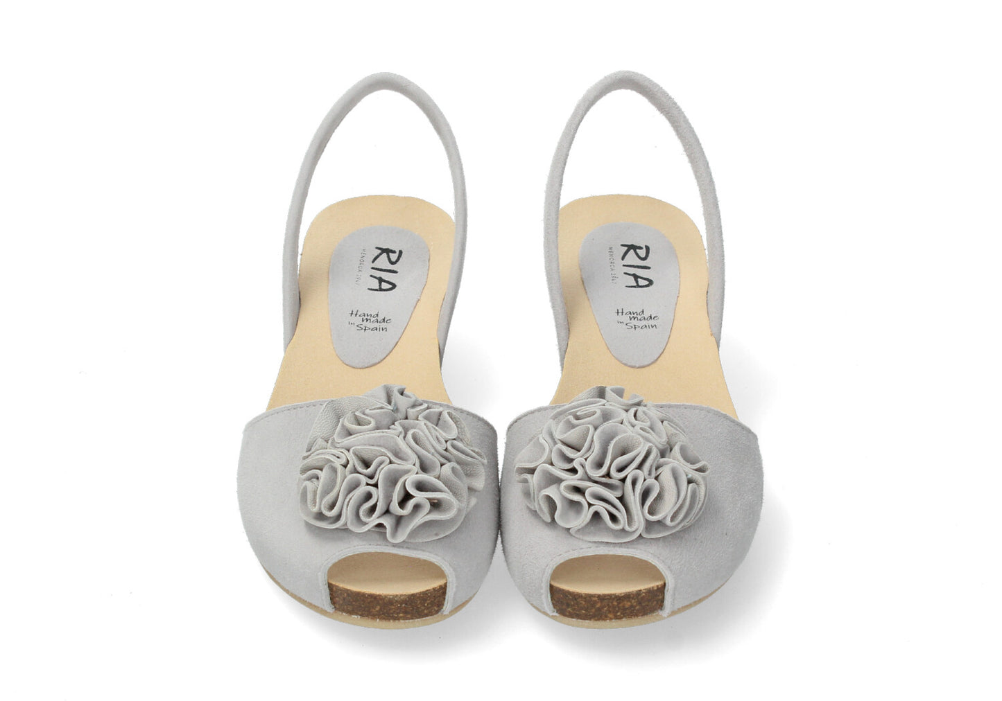 WEDGE ABARCAS SINGAPUR OFF WHITE FLOWER
