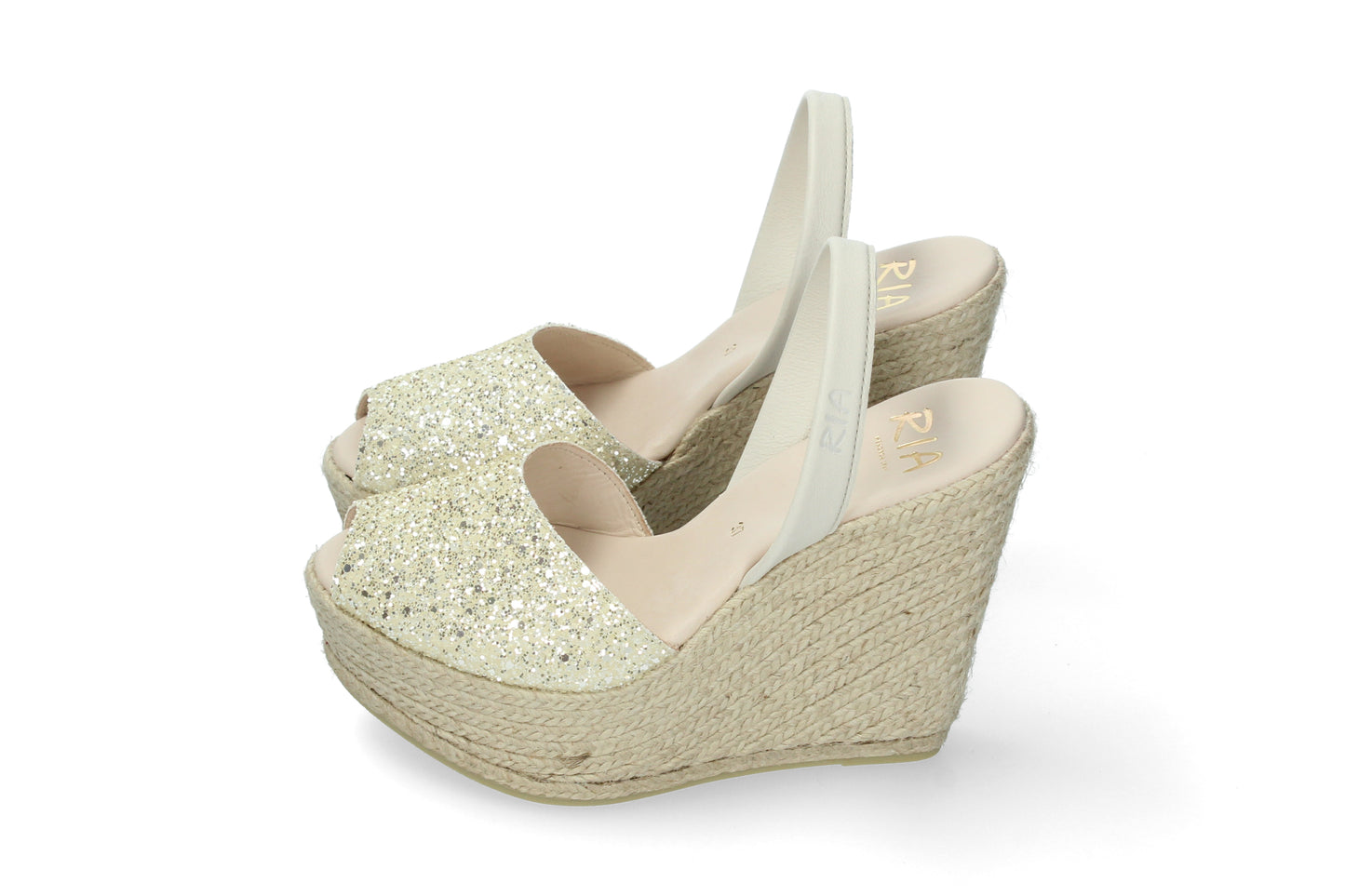 CLASSIC ESPADRILLE WEDGE ABARCAS ICEBERG LEMON