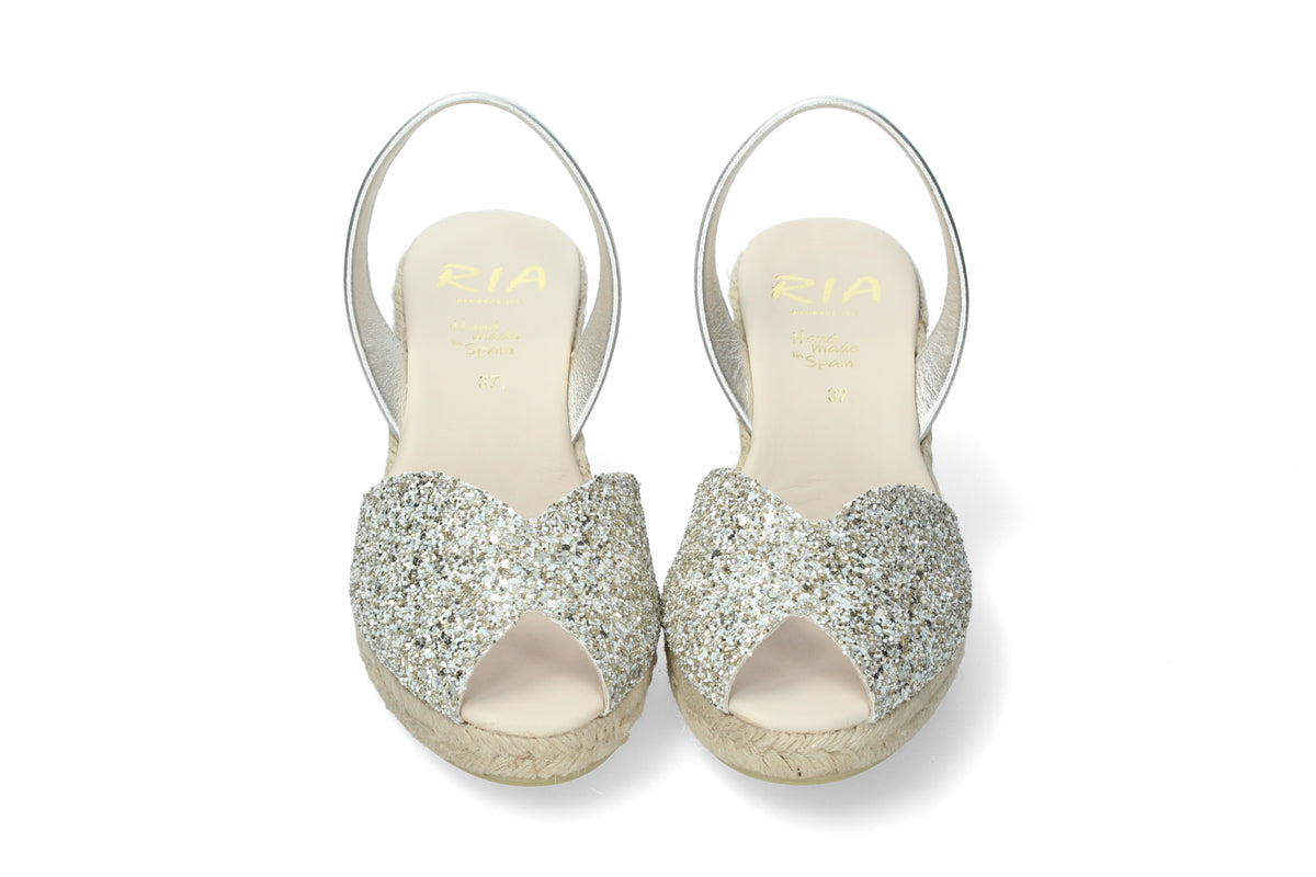 WOMENS ESPADRILLE GLITTER MINERVA C/ 11