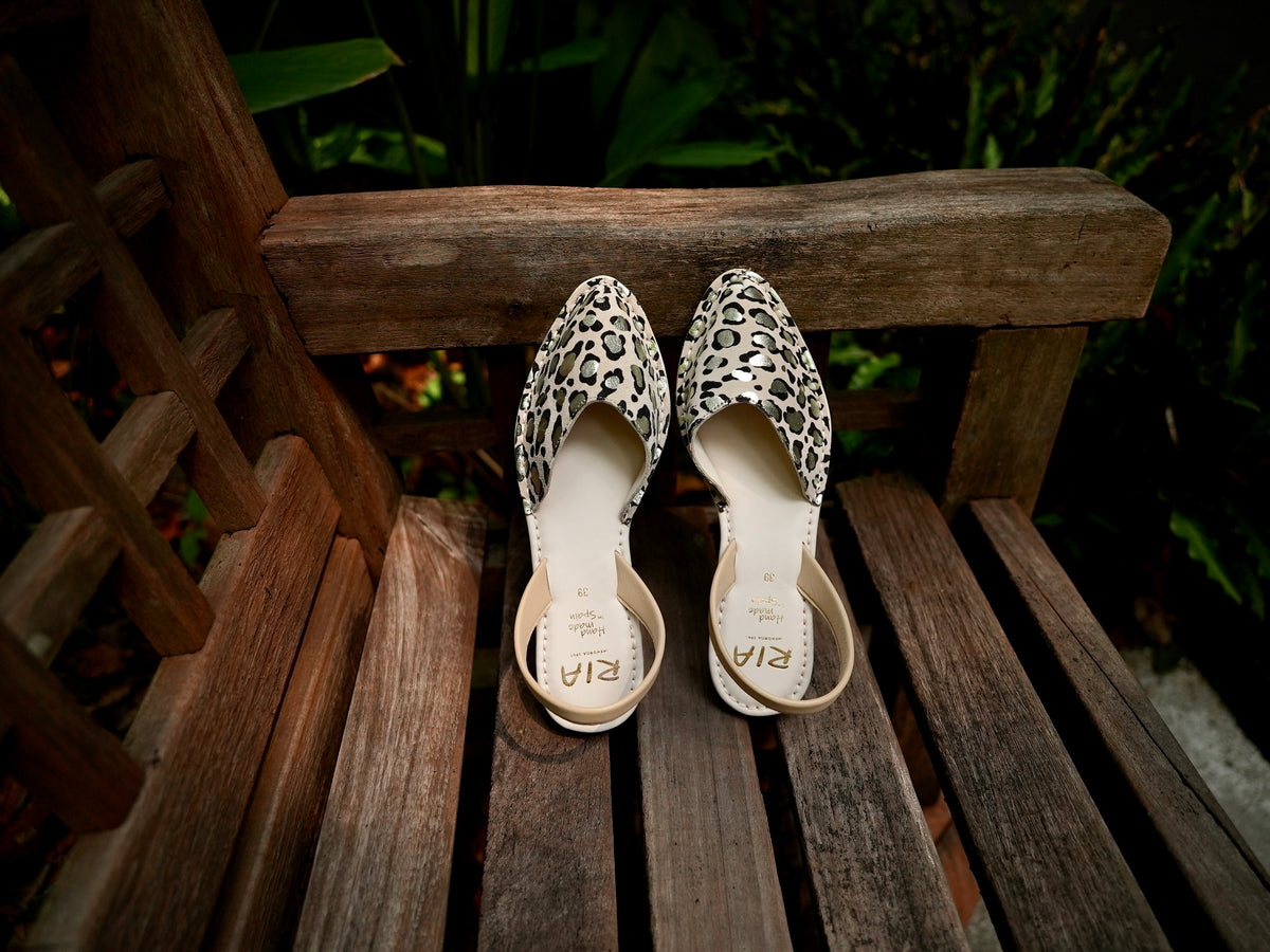 WOMEN'S ANATOMIC ABARCAS PARDUS METAL BEIGE