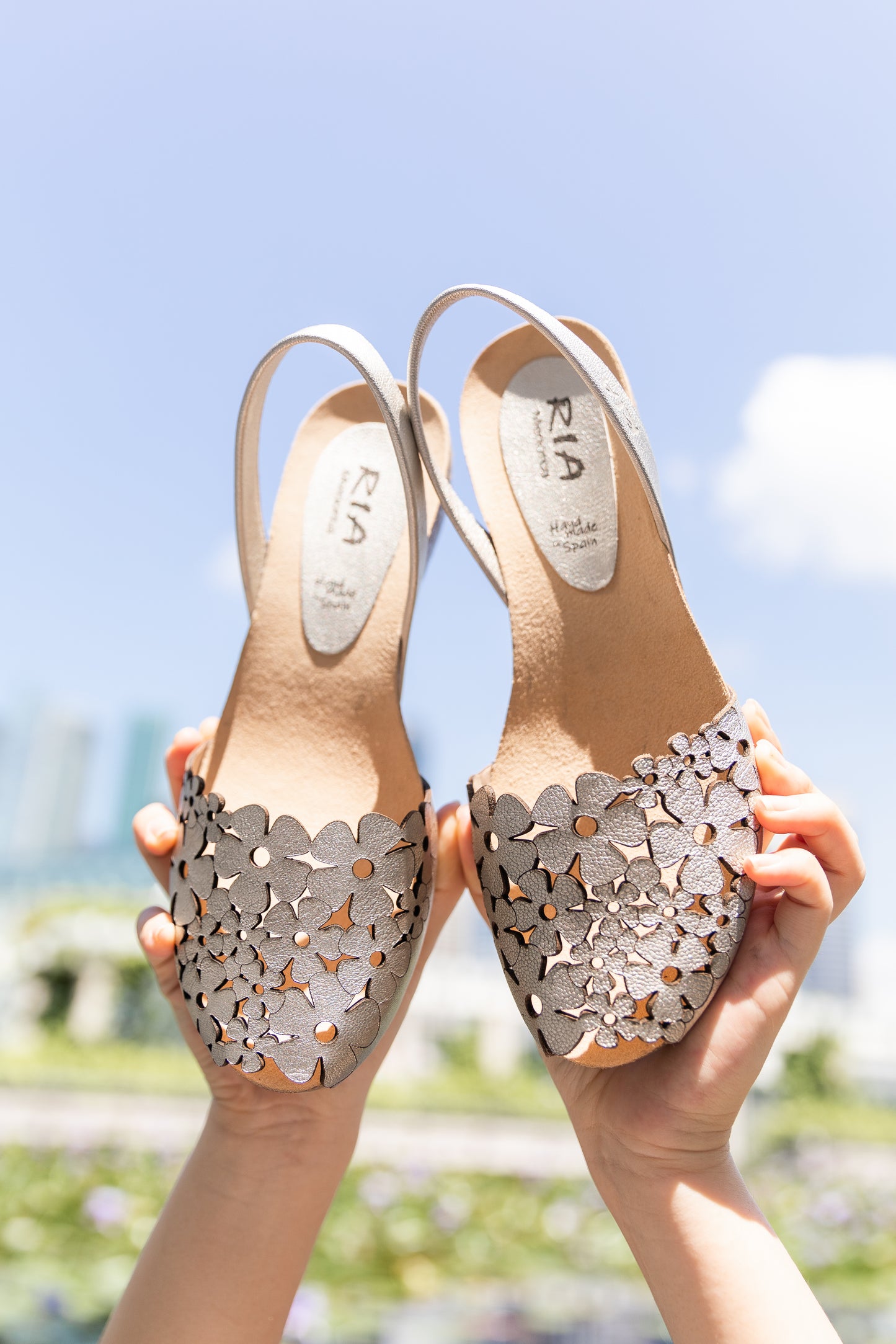 CLASSIC WEDGE ABARCAS ELDA PEARL
