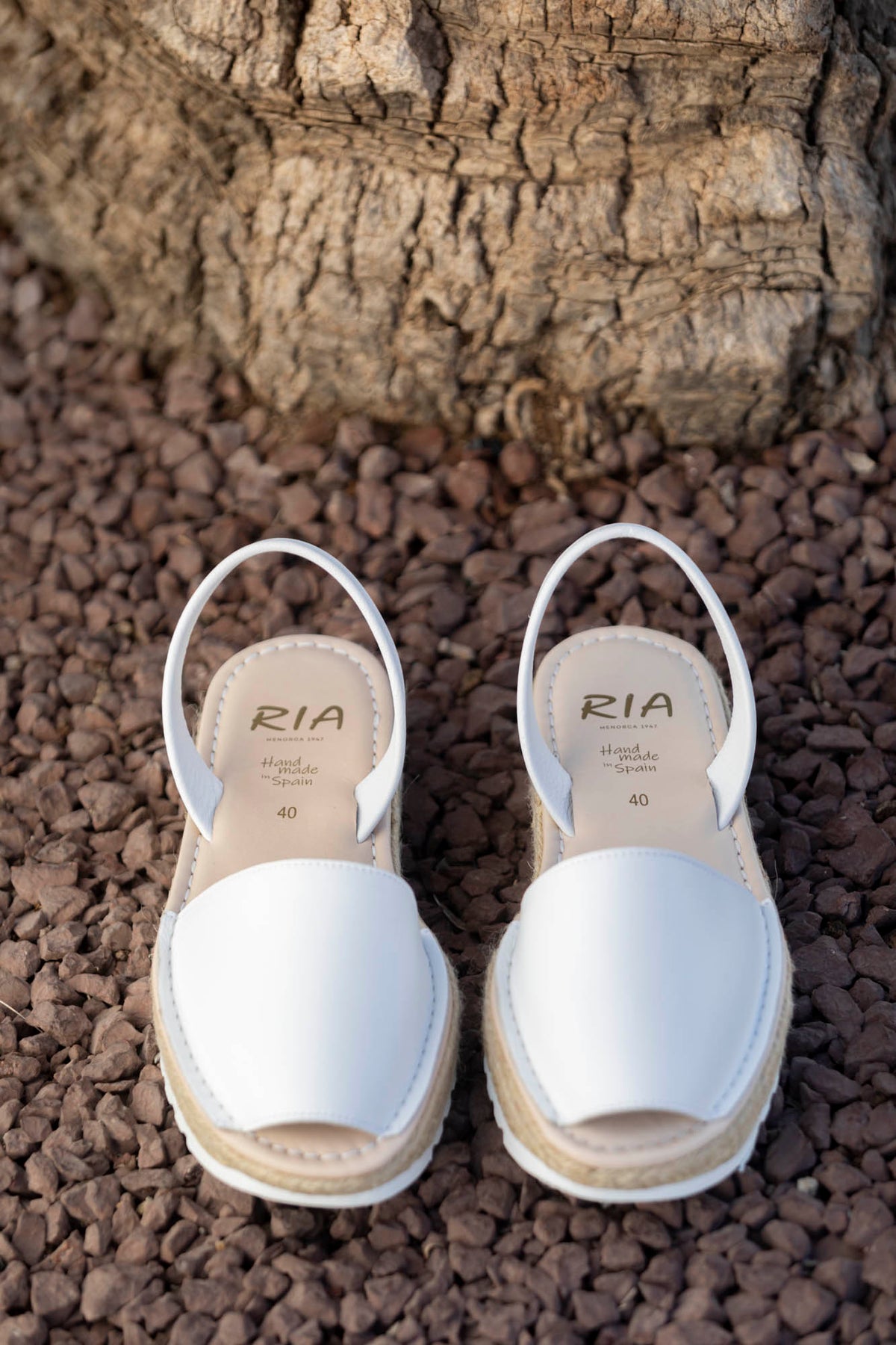 ESPADRILLE ABARCAS LISBOA WHITE