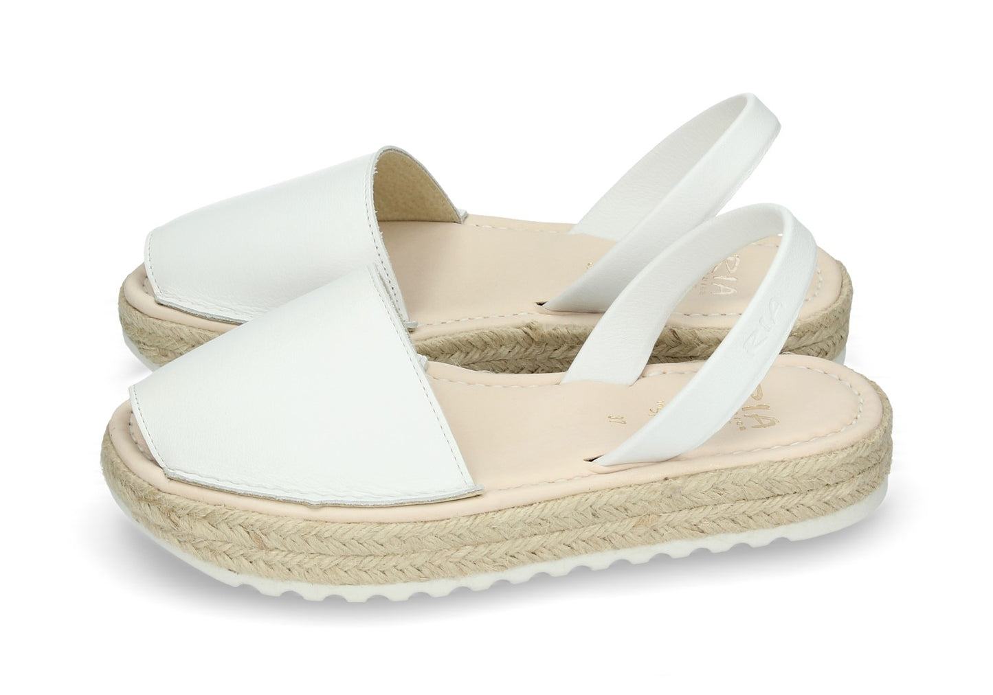 ESPADRILLE ABARCAS LISBOA WHITE
