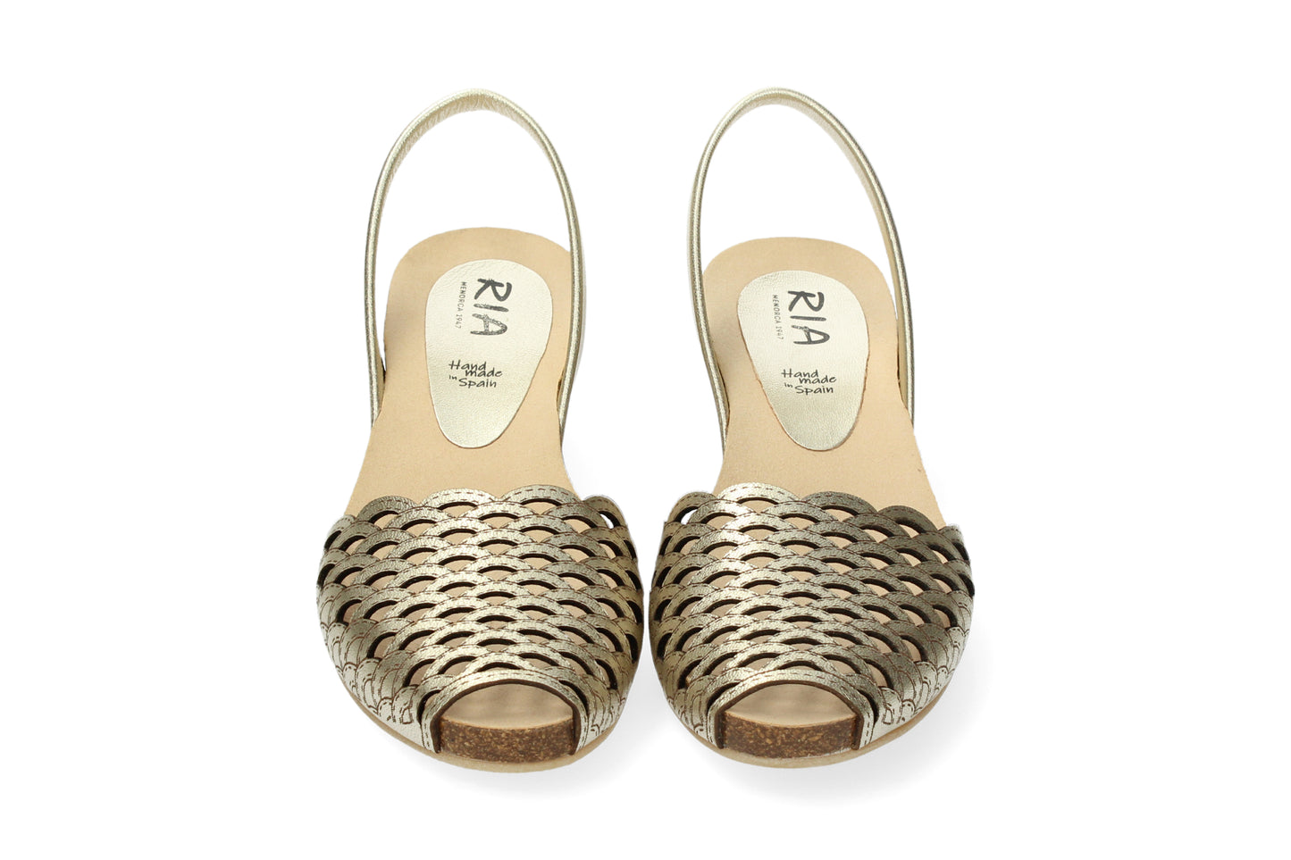 MENORCA GOLD WAVE WEDGE ABARCAS