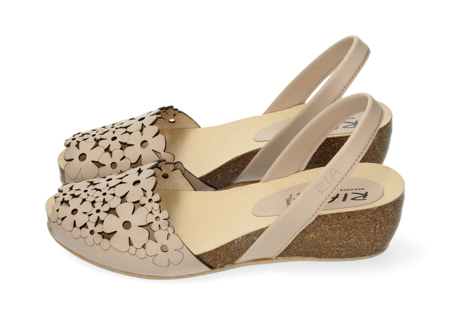 CLASSIC WEDGE ABARCAS ELDA BEIGE