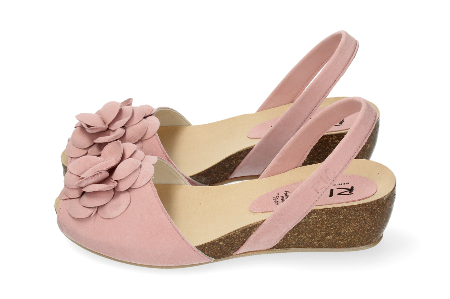 WEDGE ABARCAS SINGAPUR PINK FLOWER