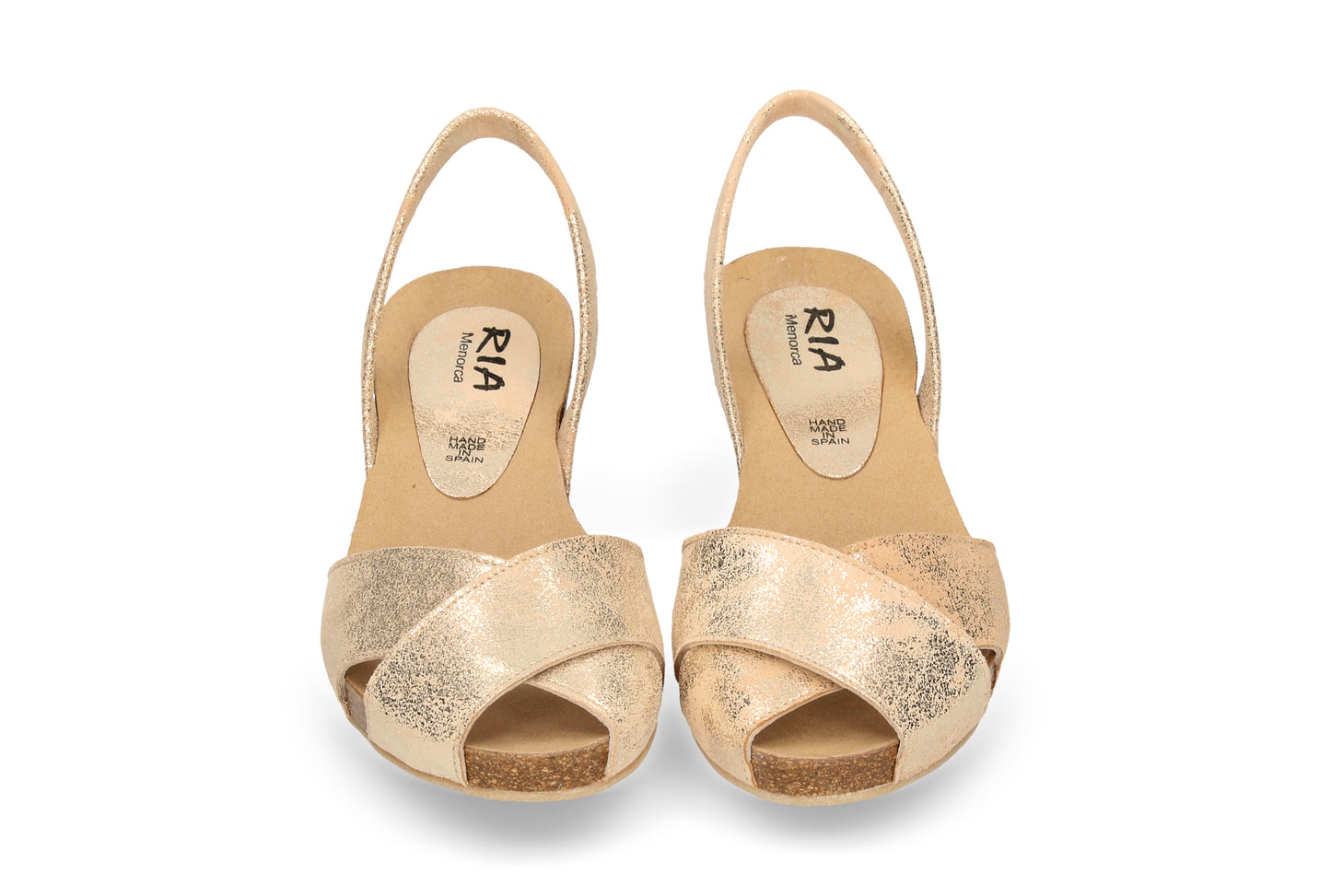 CRUZ WEDGE METAL DESLAVADO BEIGE