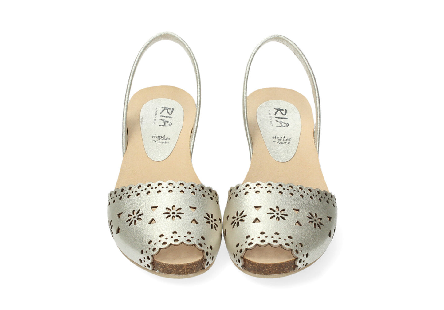 WEDGE ABARCAS SINGAPORE CUT-OUT SILVER