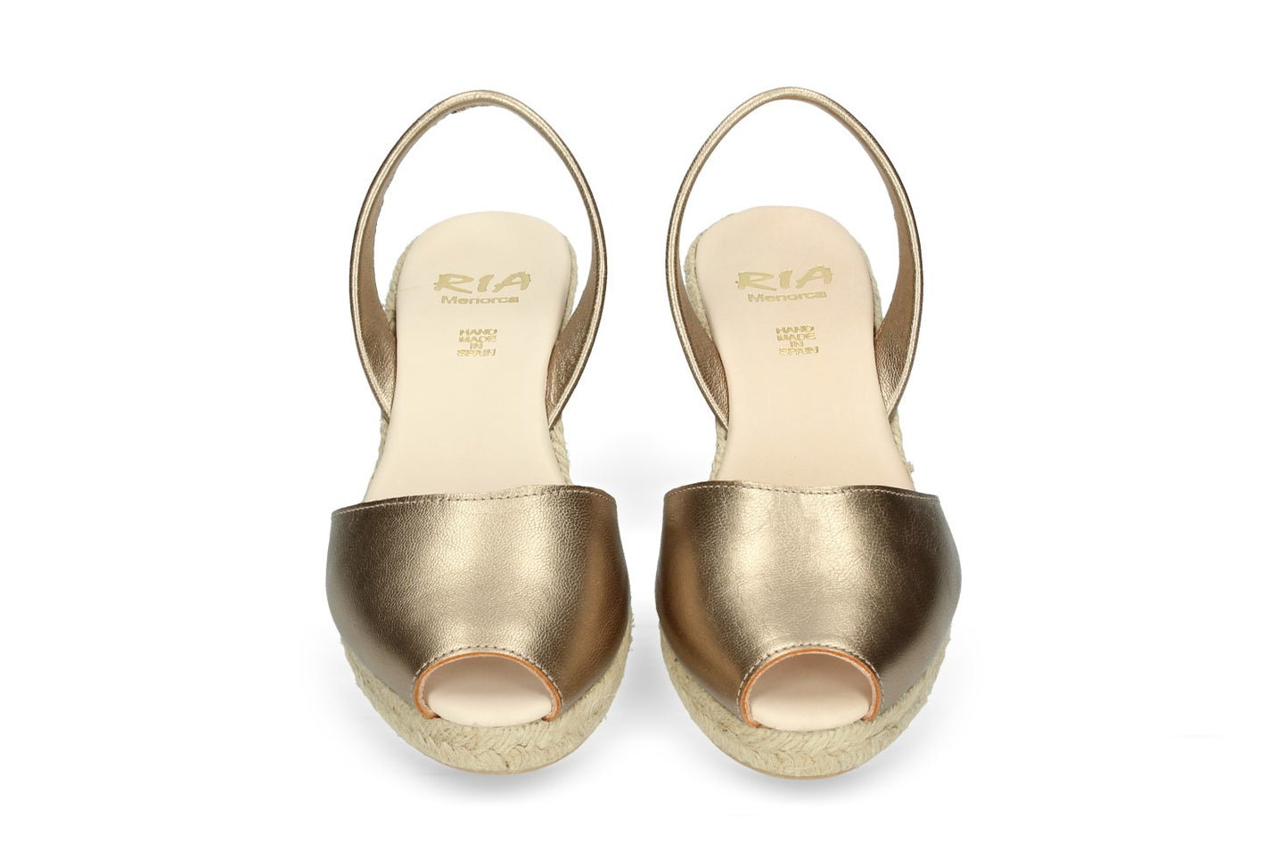 WOMENS ESPADRILLE ABARCAS BRONZE