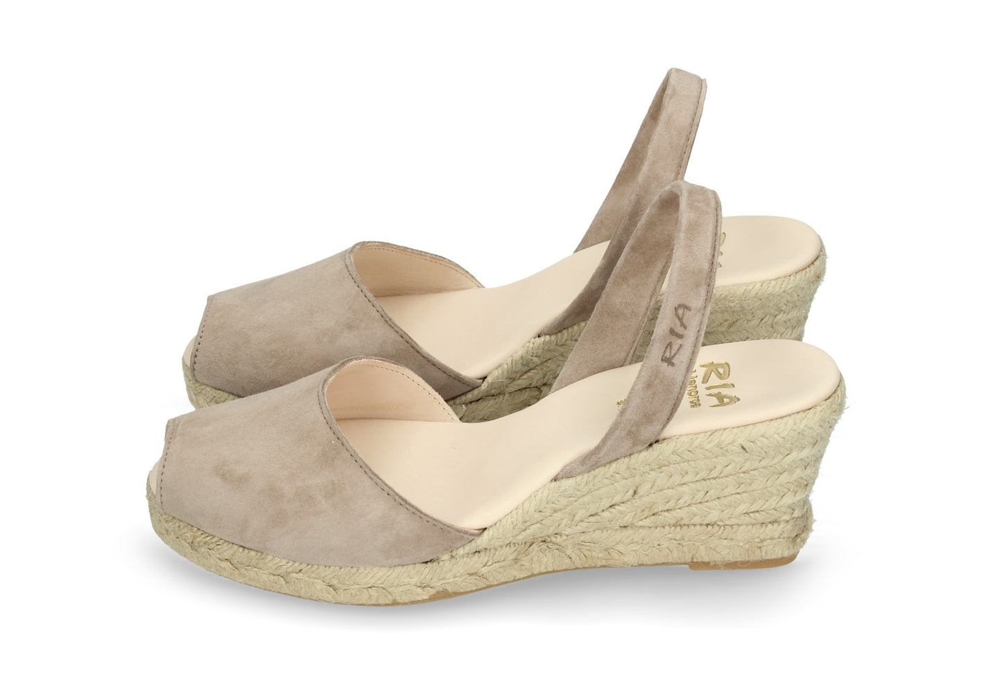 ESPADRILLE ABARCAS MURCIA TAUPE SUEDE