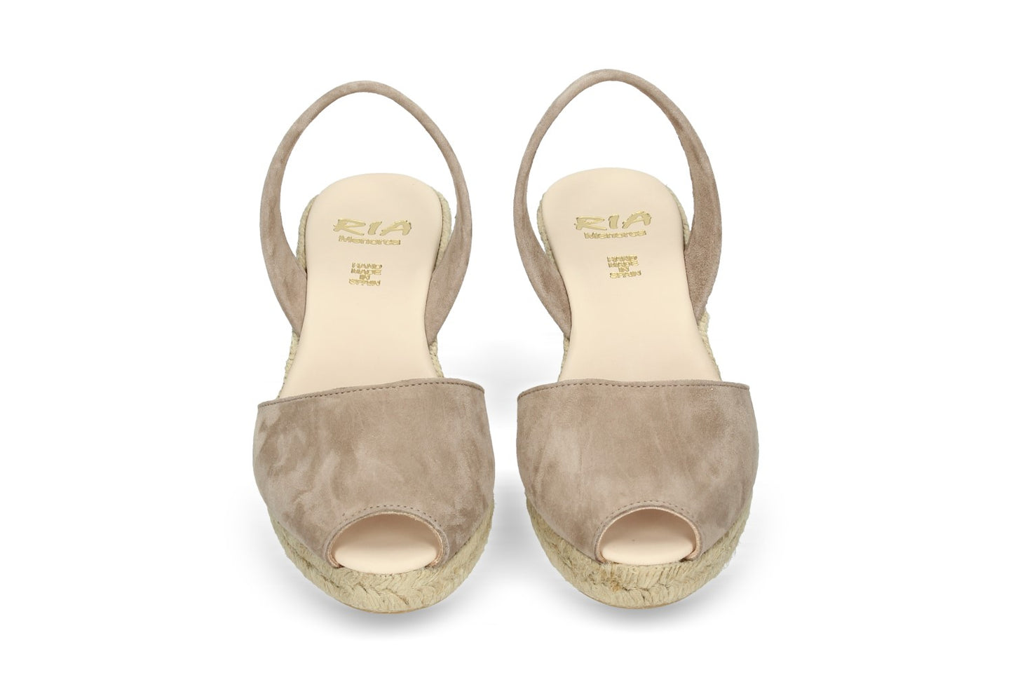 ESPADRILLE ABARCAS MURCIA TAUPE SUEDE