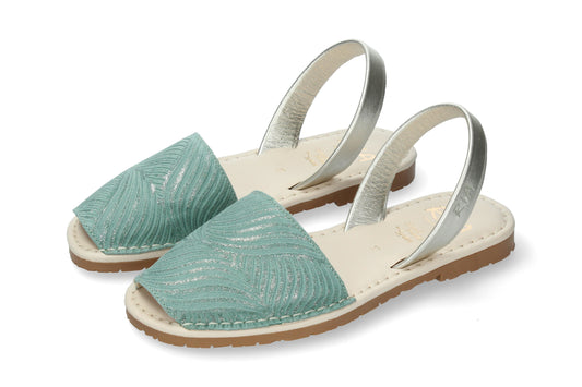 WOMANS CUSHIONED ABARCAS DINANT MINT