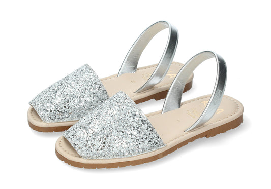 WOMANS CUSHIONED ABARCAS GLITTER DISCO