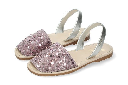 WOMANS CUSHIONED ABARCAS LIDO ROSA