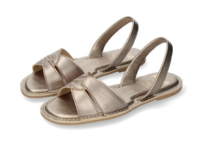 WOMENS ABARCAS MYKONOS METALGRAIN ONIX