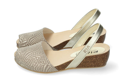 CLASSIC WEDGE ABARCAS ESCARLATA PIEDRA