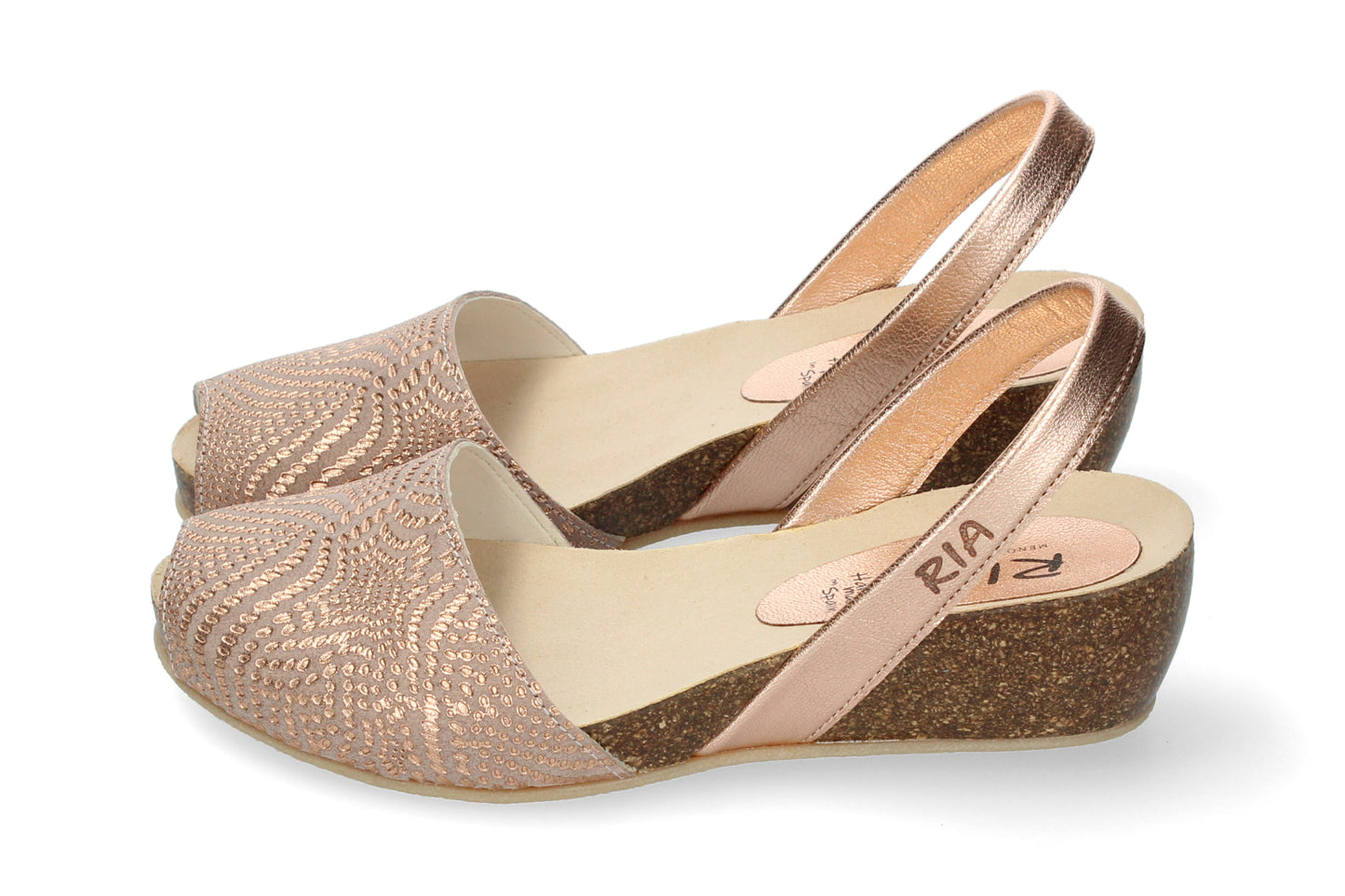 CLASSIC WEDGE ABARCAS ESCARLATA ROSA