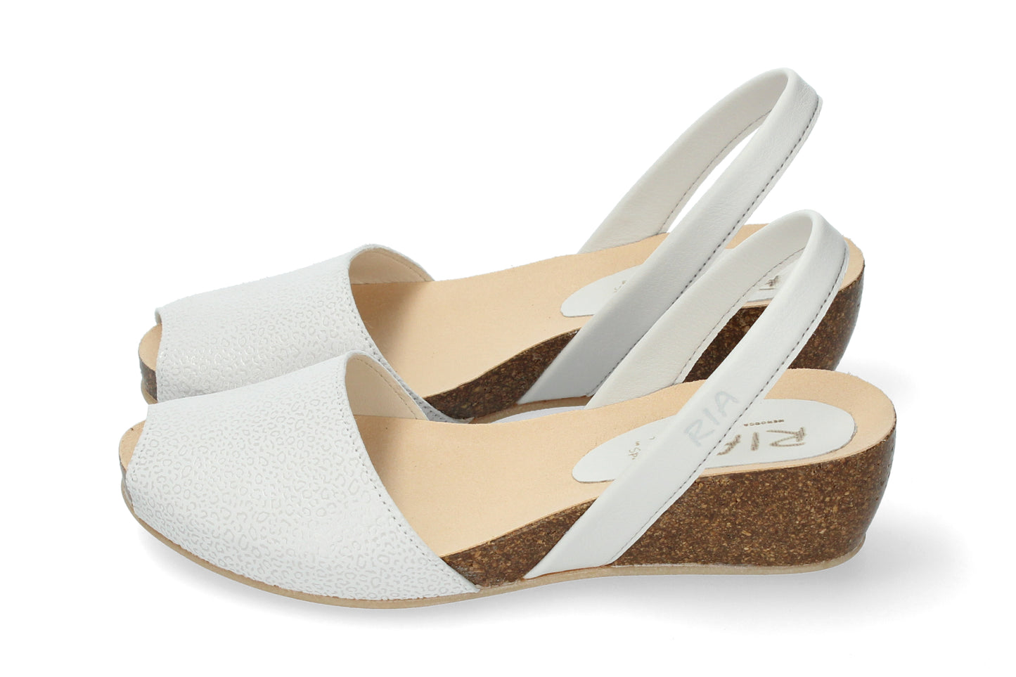CLASSIC WEDGE ABARCAS MINI SIBERIA WHITE