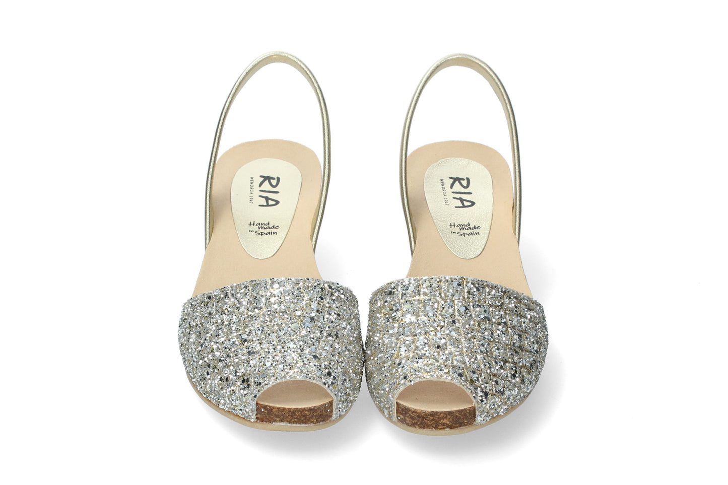 CLASSIC WEDGE ABARCAS GLITTER BIZU Nº 2