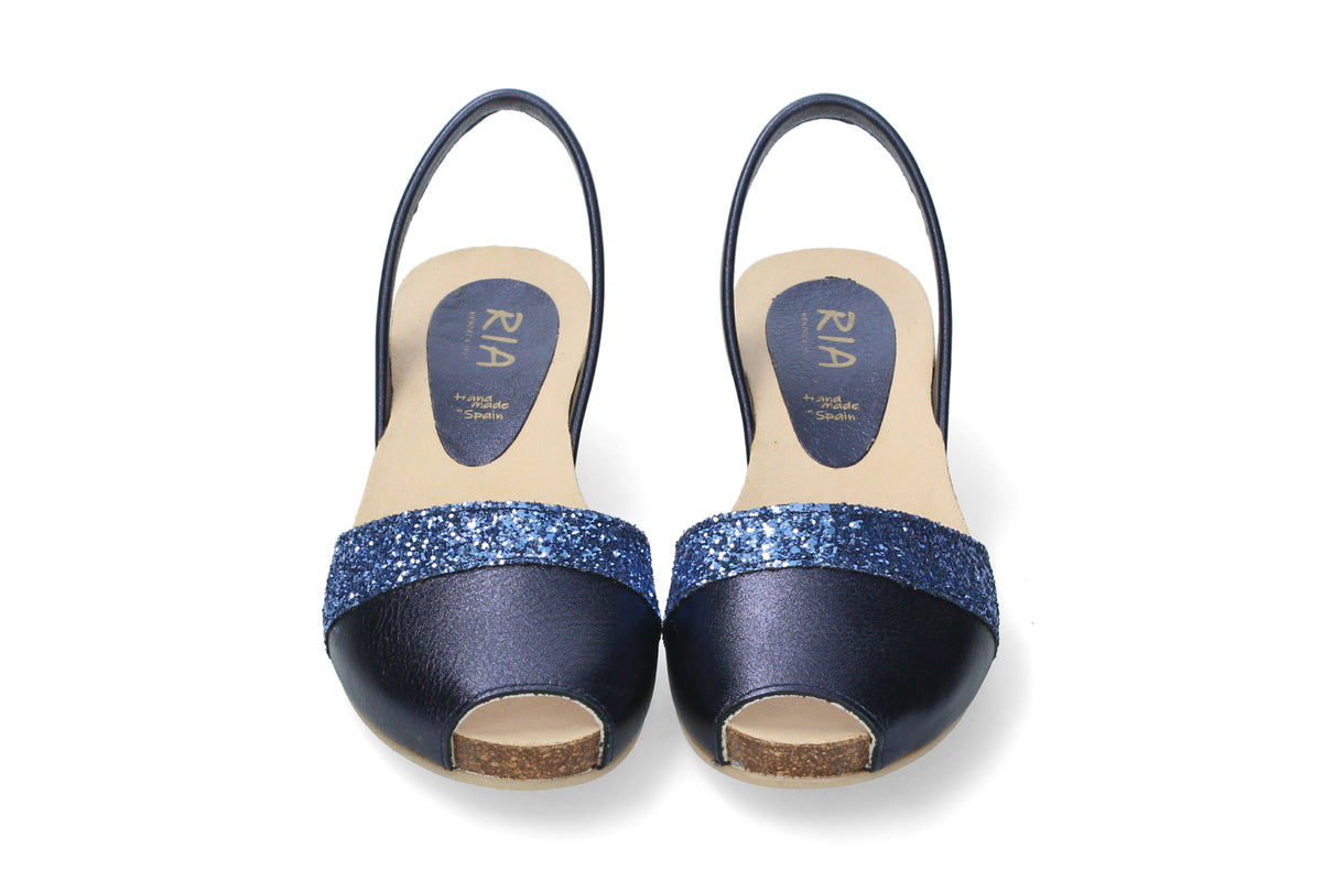 LIMITED EDITION WEDGE ABARCAS METALGRAIN BEARL