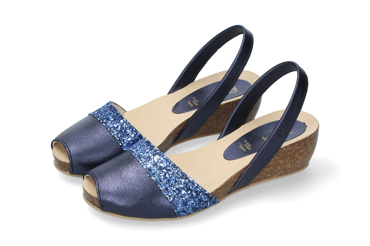 LIMITED EDITION WEDGE ABARCAS METALGRAIN BEARL