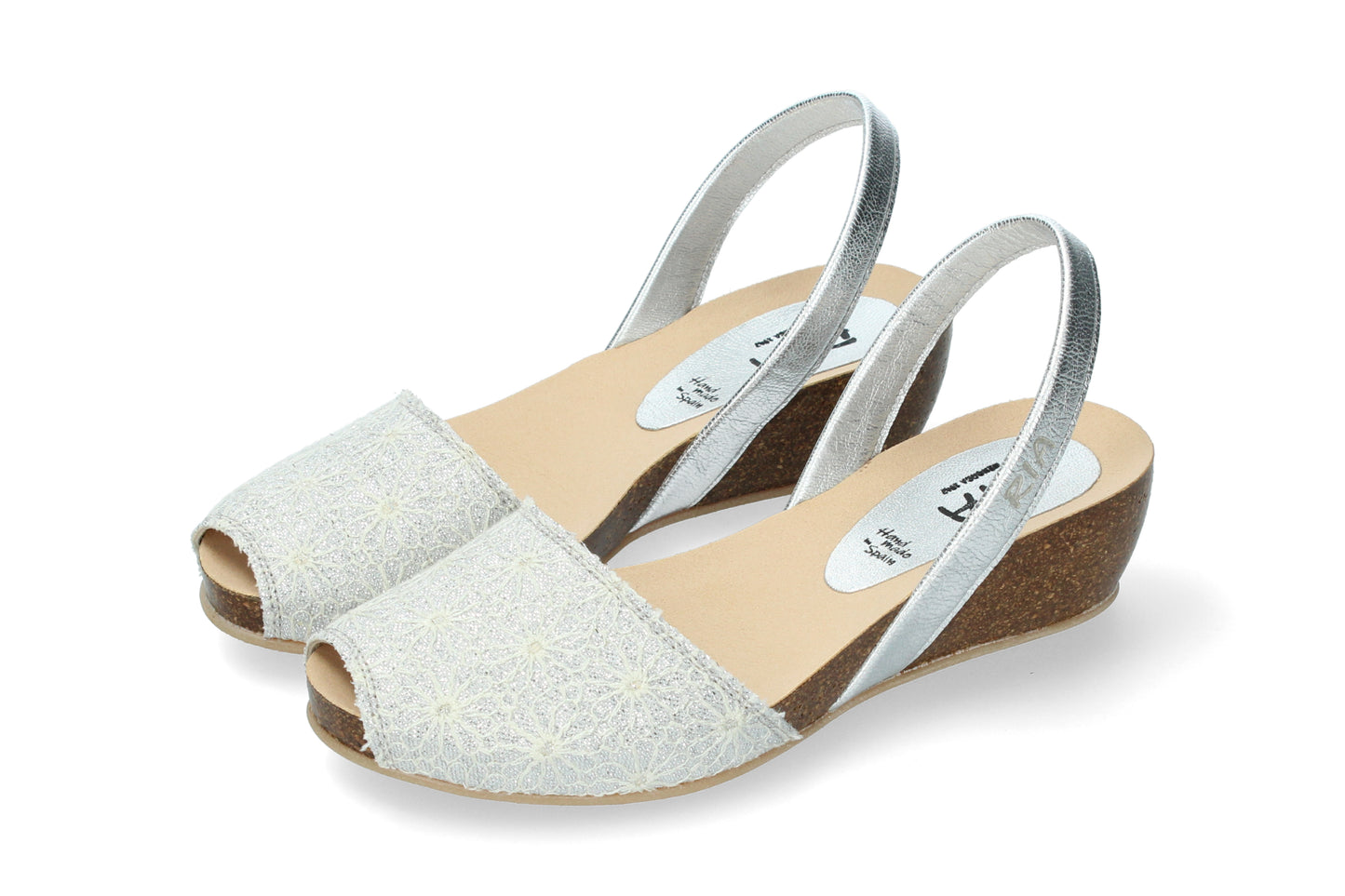 CLASSIC WEDGE ABARCAS BELLA ARGENTO