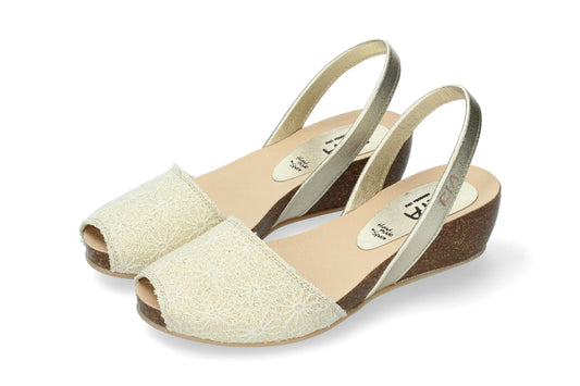 CLASSIC WEDGE ABARCAS BELLA ORO