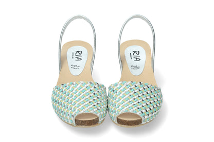 WOMENS WEDGE ABARCAS PASADO AGUA