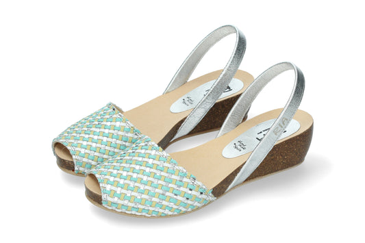 WOMENS WEDGE ABARCAS PASADO AGUA