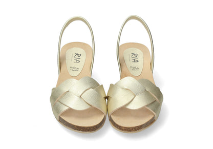 WEDGE ABARCAS PETRA METALGRAIN CARRARA