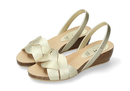 WEDGE ABARCAS PETRA METALGRAIN CARRARA