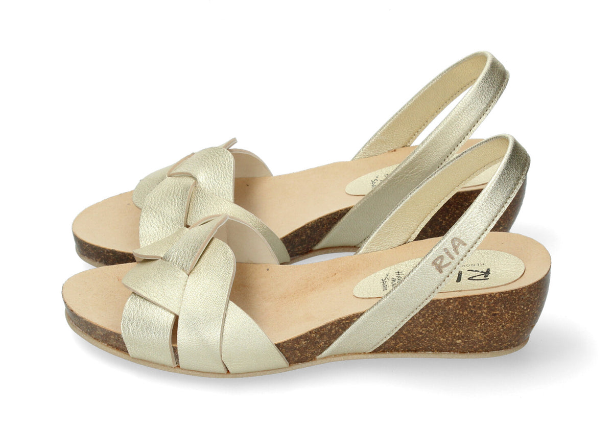 WEDGE ABARCAS PETRA METALGRAIN CARRARA