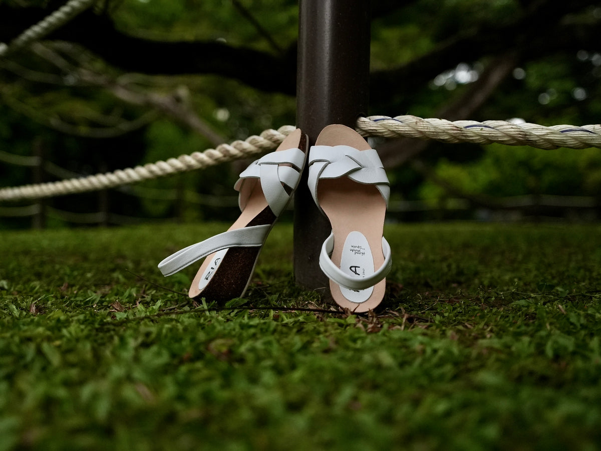 WEDGE ABARCAS PETRA VELVET BLANCO