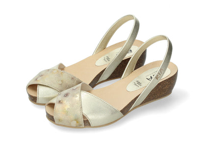 CRUZ WEDGE ABARCAS DECO BLOND WOOD