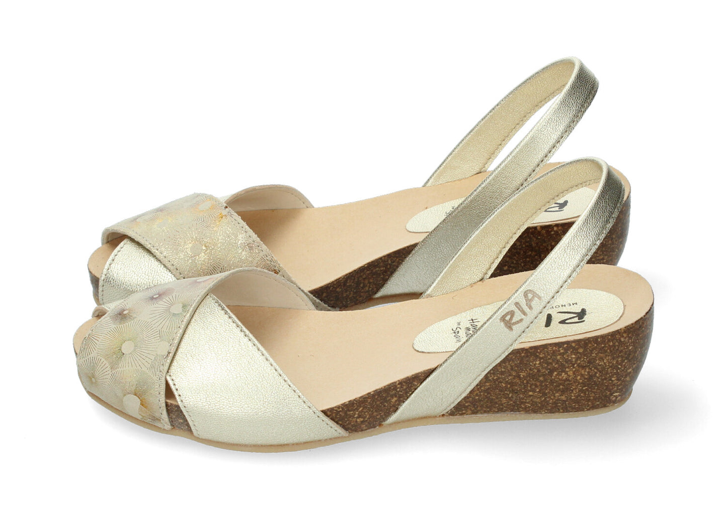 CRUZ WEDGE ABARCAS DECO BLOND WOOD