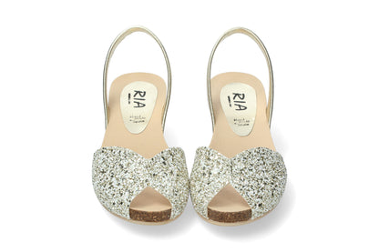 WEDGE ABARCAS SINGAPUR GLITTER 42 DAY