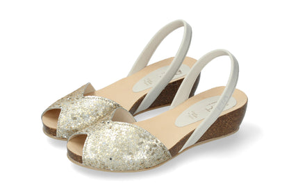CLASSIC WEDGE ABARCAS PALLADIUM GOLD
