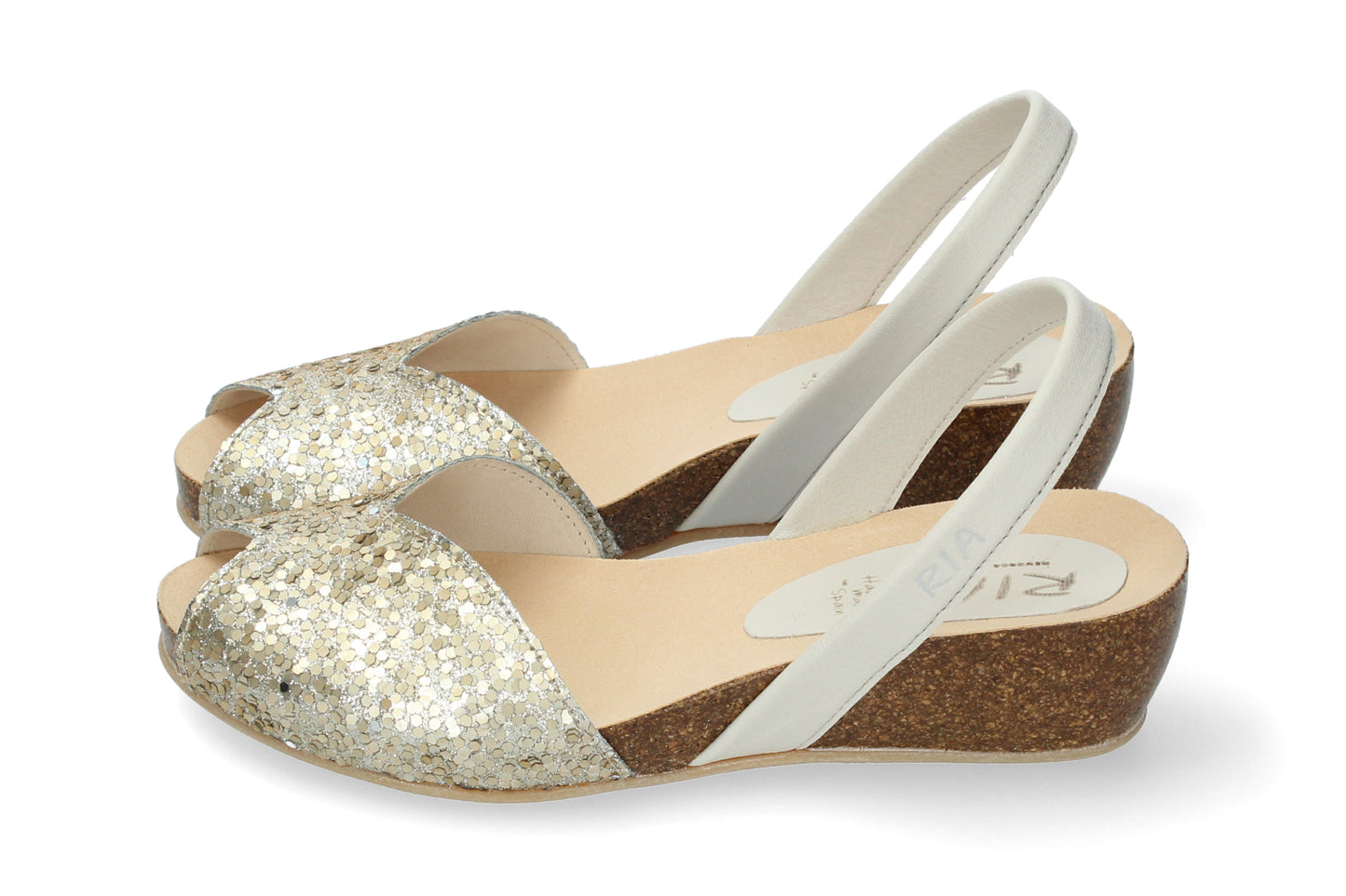 CLASSIC WEDGE ABARCAS PALLADIUM GOLD