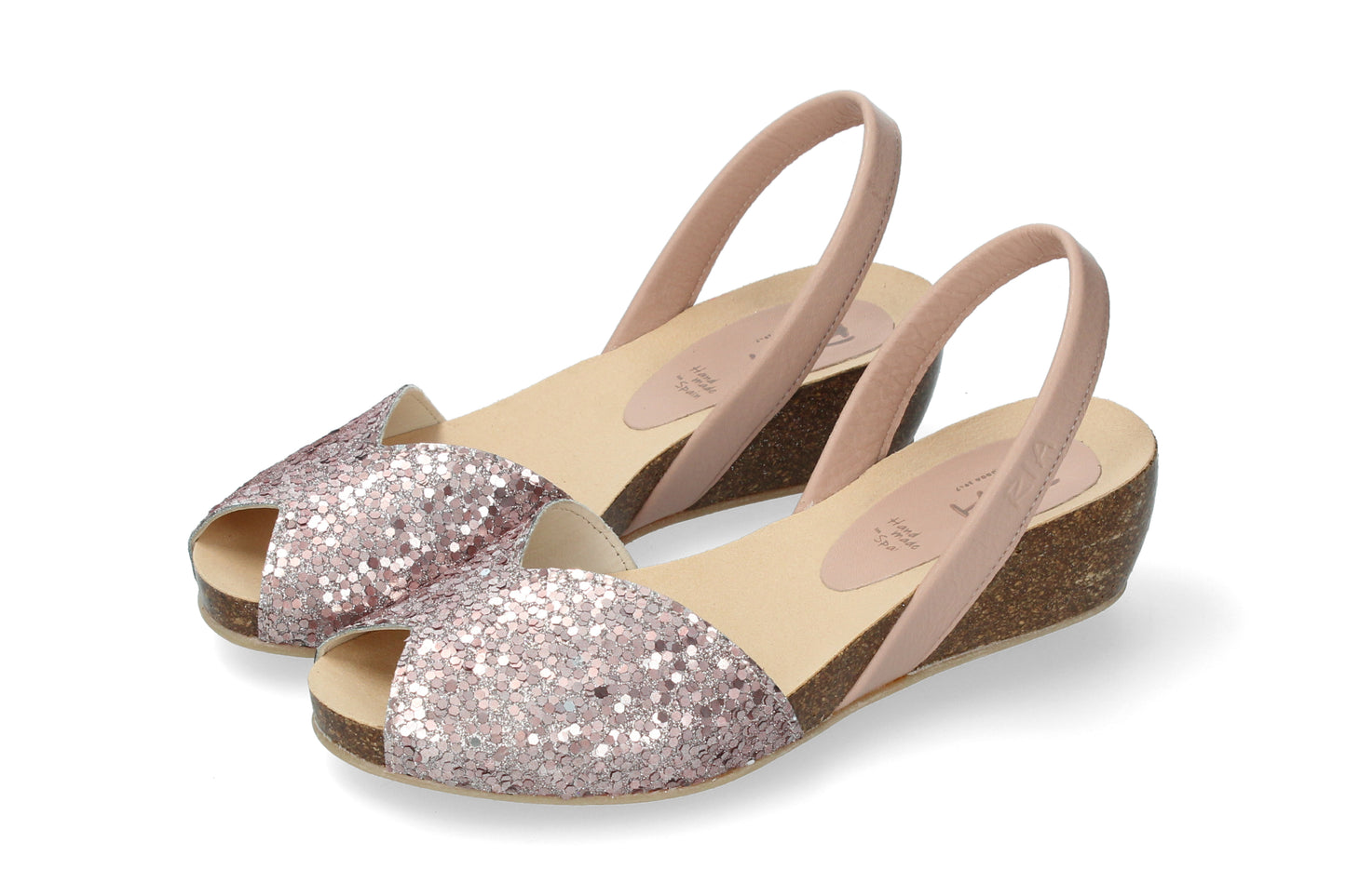 CLASSIC WEDGE ABARCAS PALLADIUM SALMON