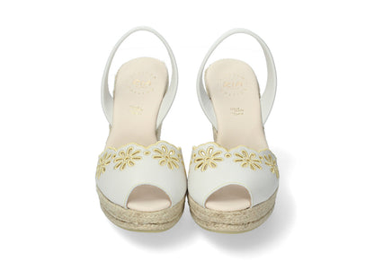 LIMITED EDITION ESPADRILLE ABARCAS SINGAPUR VELVET SNOW