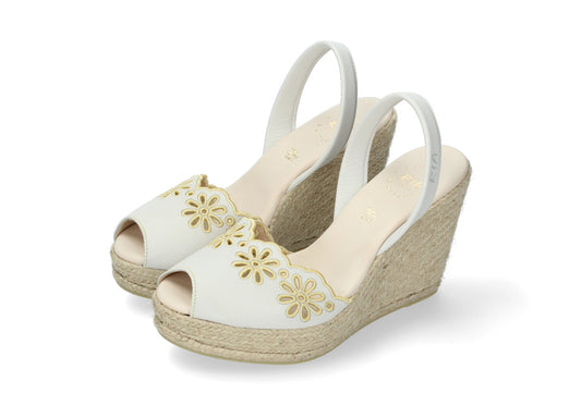 LIMITED EDITION ESPADRILLE ABARCAS SINGAPUR VELVET SNOW