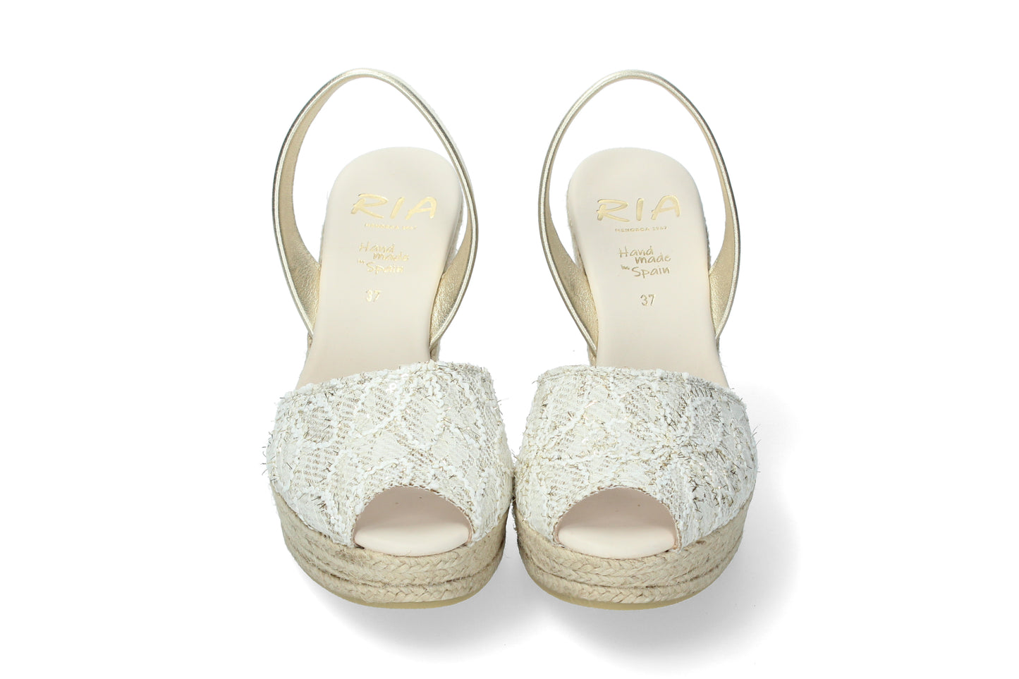 MOSAIC ESPADRILLE WEDGE ABARCAS MASNOU BEIG