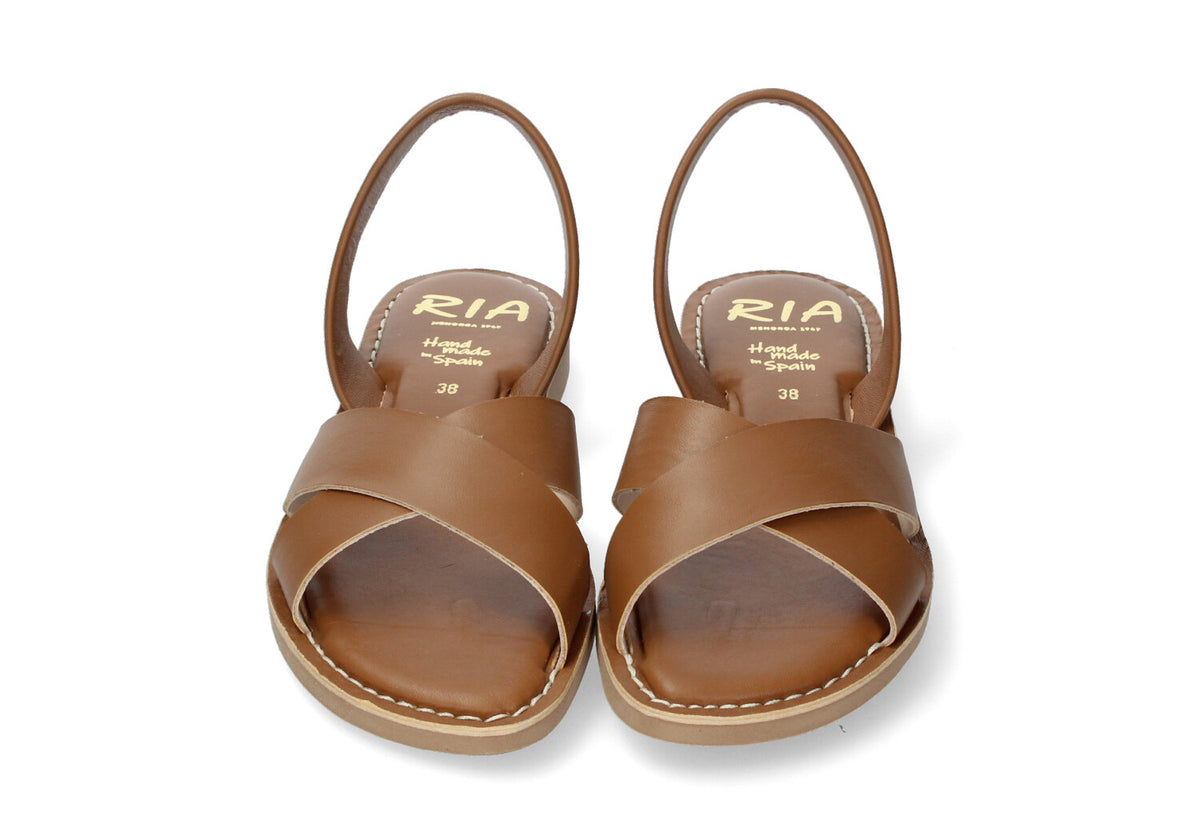 WOMANS CUSHIONED SANDALS MONACO CUOIO