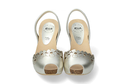 LIMITED EDITION WOMENS HIGH WEDGE ELDA PEARL